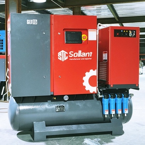 Compressore a vite da 15 CV per macchina da taglio laser 8bar 16bar con certificazione CE ISO, offerta OEM per compressori d'aria - Product Image 5