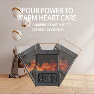 Calentador Eléctrico Metálico PTC Infrarrojo de 2000W, Calentamiento Rápido, Ventilador para Baño de Bebés con Protección Contra Sobrecalentamiento, Enchufe US/UK/EU/AU - Product Image 3