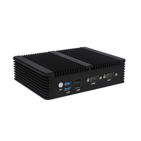 New Design N100 Industrial Pc Server Barebone Dual GbE RJ45 Mini Pc Workstation 2 HDMI 1DP Industrial Edge Computer with RS485