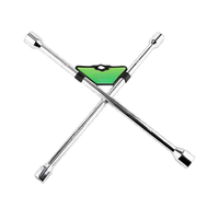 Clé à molette pour réparation automobile avec logo personnalisé 14'' 16'' 18'' 20'' Clé à douille à quatre pans Clé à molette personnalisée avec carte suspendue