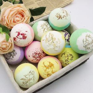 Bombas de Baño Veganas Orgánicas Hechas a Mano, Coloridas, con Aceites Esenciales Naturales para el Cuidado de la Piel, Vaporizadores de Ducha Relajantes, Efervescentes para Baño y SPA - Product Image 1