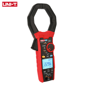 UNI-T UT219P แคลมป์มิเตอร์ดิจิตอล AC 1000V 1000A แบบพกพา อัจฉริยะ สำหรับทดสอบไฟฟ้าเฟสเดียวและสามเฟส - Product Image 3