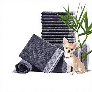 Tapis absorbants pour animaux de compagnie, épais et désodorisants, couches jetables anti-urine avec SAP non tissé et pâte de bois pour chiens, chats et lapins - Product Image 1