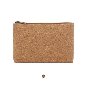 Wholesale Eco-Friendly Custom Cork Material Sustainable Portable Waterproof Toiletry <b>Bag</b> for Travel - Product Image 1