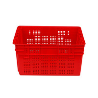 Caisses de rangement en plastique de style maille, caisses en PP pour économiser de l'espace, boîtes pour le stockage des aliments, pour le stockage des fruits et légumes