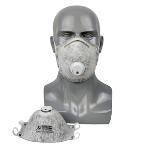 Masker <span class=keywords><strong>Respirator</strong></span> dengan katup, karbon aktif Anti bau, partikel tahan debu n95sh disetujui Valved pernapasan <span class=keywords><strong>N95</strong></span> - Product Image 1