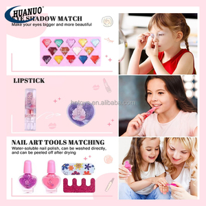 Kit Trucchi Giocattolo per Bambine, Valigetta Lavabile, Gioco di Cosmetici per Bambine, Giocattolo per Truccarsi - Product Image 3
