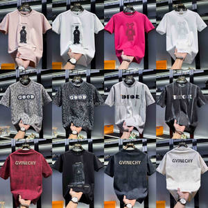 2025夏季潮流男士高档短袖t恤100% 纯棉人物图案大牌批发 - Product Image 5