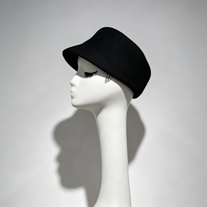 Sombrero de Pescador Plano de Fieltro de Lana de Lujo Estilo Francés Otoño Invierno 2026 para Mujer - Product Image 3