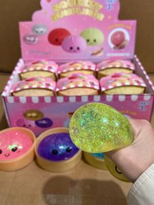 Cross-Border Viral Hit Rainbow Steamed Bun Stress-Relief Squishy Slow-Rebound Realistic Rubber Blind Box Toy - Product Image 6