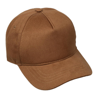 Gorra de 5 Paneles de Lona de Algodón Personalizada OEM, Color Liso, con Contraste de Color, Unisex, Ajustable, para las Cuatro Estaciones, Nueva, Venta al Por Mayor