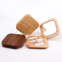 Palette de maquillage blush de haute qualité Vietnam WeWood, étui en bambou, poudre compacte pigmentée, fard à paupières estampillé, cosmétiques recyclés