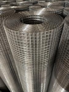 Rouleaux de treillis soudé en acier inoxydable et galvanisé à trous carrés pour la construction de clôtures et les <span class=keywords><strong>cages</strong></span> à oiseaux, fabriqués en fil de fer - Product Image 6