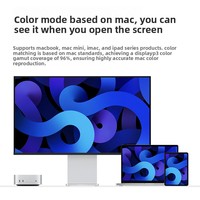 Moniteur de jeu IPS 4K 144 Hz de 32 pouces, temps de réponse de 1 ms, rapport de contraste de 50000:1, design perforé, hauteur réglable