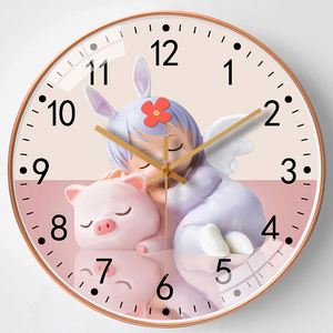 8-inch 20cm Modern Household Wall Clock Creative Silent Clock 3D Hanging Watches for Home Office Decoration - Product Image 4