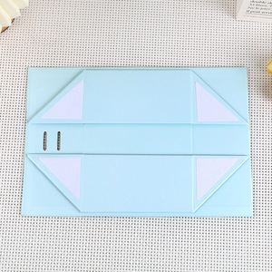 Caja de Regalo de Papel con Lazo, Caja de Embalaje con Tapa Deslizante para Joyería, Boutique, Comercio Minorista - Product Image 4