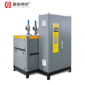 自動1440KW 2 t/H水平電気蒸気ボイラー15年以上の寿命産業用水管構造 - Product Image 6