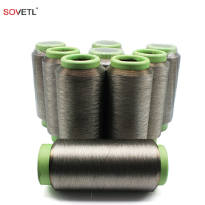 40D Argento Rivestito Filamento Filato Ritorto Filo - Product Image 3