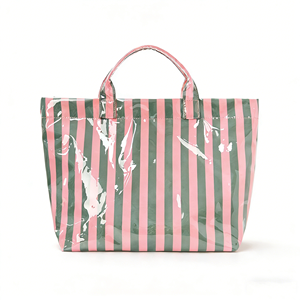 Elegante Borsa a Righe, Spaziosa Borsa a <span class=keywords><strong>Tracolla</strong></span> Leggera per Viaggi Moderni e Pendolarismo Quotidiano - Product Image 4