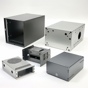Custom Sheet Metal Fabrication <b>Powder</b> Coated Steel Electronic Enclosure Industrial Control Cabinet OEM ODM Direct Factory - Product Image 6