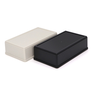 ABS IP54 PCB <b>Plastic</b> Electronic <b>Enclosure</b> Waterproof Junction Box Wiska Box Black and White Customizable 145x85x40mm OEM - Product Image 1