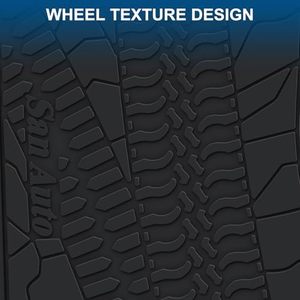 Set completo personalizzato di tappetini Auto in gomma rossa nera inodore per tutte le stagioni tappetini pesanti 2014 2018 <span class=keywords><strong>Jeep</strong></span> Wrangler tappetino Auto - Product Image 3