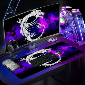 <span class=keywords><strong>Tapis</strong></span> <span class=keywords><strong>de</strong></span> bureau étendu avec chargeur sans fil, Logo personnalisé, chargement sans fil, grande taille rvb LED, <span class=keywords><strong>tapis</strong></span> <span class=keywords><strong>de</strong></span> <span class=keywords><strong>souris</strong></span> <span class=keywords><strong>de</strong></span> jeu pour joueur - Product Image 3