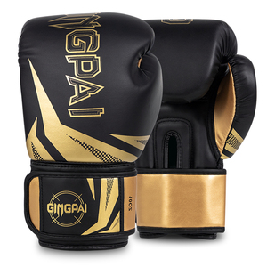 Gingpai 6-16Oz Sanda Găng Tay Chiến Đấu Muay Thai Hàng Ngày Đào Tạo Găng Tay Bền Xây Dựng Cho Đánh Bao Cát Cho Võ Thuật - Product Image 2