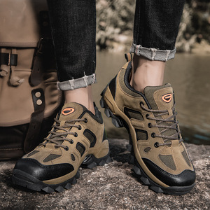 Chaussures de randonnée Protect Camel pour hommes, été, dessus en mesh, semelle extérieure en caoutchouc, semelle intermédiaire en EVA, bout rond, légères, respirantes, pour la randonnée en montagne - Product Image 3