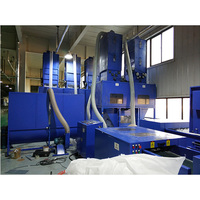 Machine de fabrication de coussins en acier entièrement automatique Sojet 8 secondes/pièce avec mélangeur proportionnel de précision intégré, 480 pièces/heure