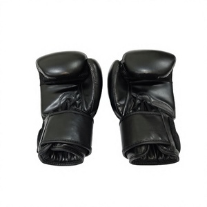ถุงมือคิกบ็อกซิ่งคุณภาพสูง หนัง PU ขนาด 10oz/8oz ระบายความชื้นได้ดี สายรัดข้อมือปรับได้ สำหรับผู้ชายและผู้หญิง ฝึกซ้อม - Product Image 1