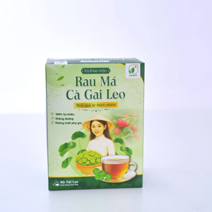 Organic Centella Asiatica Herbal <b>Tea</b> from Vietnam—Stress Relief (40 Bags) - Product Image 1