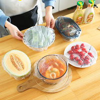 DisposableTransparent Frais Garder Alimentaire Couverture En Plastique Wrap Alimentaire Couvercles Pour Bols De Fruits Tasse De Stockage En Plastique Wrap