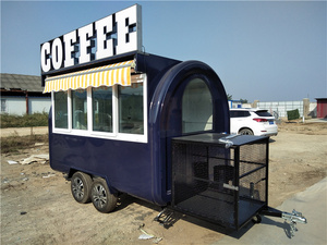 Remorque de vente de café et de restauration mobile de fabrication industrielle à vendre - Product Image 3