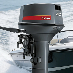 Moteur hors-bord carré 40 CV 2 temps pour bateaux de patrouille E40GMHL - Product Image 5