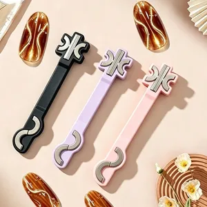 Baguette magnétique torsadée en forme de S pour nail art, aimant fantaisie pour motifs tourbillonnants, divers effets œil de chat, accessoire DIY pour salon de manucure - Product Image 2