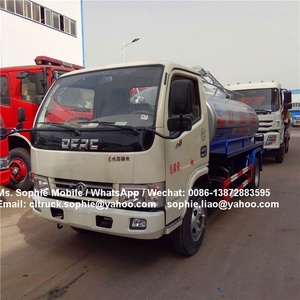 Cina Dongfeng 4x2 6cbm camion per la pulizia delle acque reflue sottovuoto camion per fanghi di aspirazione camion in vendita - Product Image 5