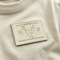 Parche de Cuero PU Personalizado con Logotipo Termoadhesivo Rectangular para Jeans, Chaquetas, Accesorios de Ropa, Venta al Por Mayor OEM