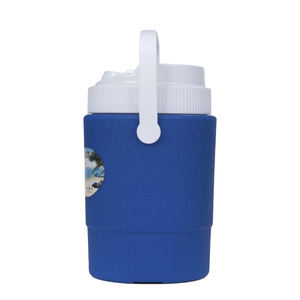 Pichet Isotherme Ellipse 1 L Bleu Orange, Matériau PE, Isolation Thermique pour Stockage Alimentaire de Camping - Product Image 6