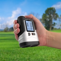 Télémètre laser de golf rechargeable 1200m avec télémètre laser à vibration à verrouillage de drapeau ajusté en pente