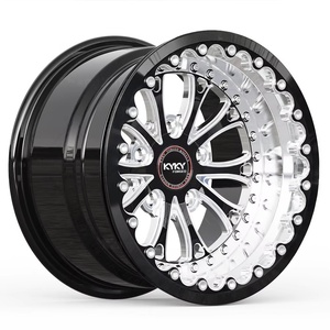 ล้อแม็กซ์อลูมิเนียมอัลลอยด์แบบฟอร์จ 2 ชิ้น สำหรับรถแข่ง ขนาด 17x10 17x11 -<span class=keywords><strong>25</strong></span> +50 สีดำ ขอบกัดลาย สำหรับรถฟอร์ด มัสแตง - Product Image 3