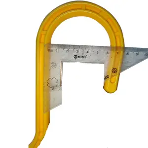 Высокопрочный желтый 8-дюймовый пластиковый крючок