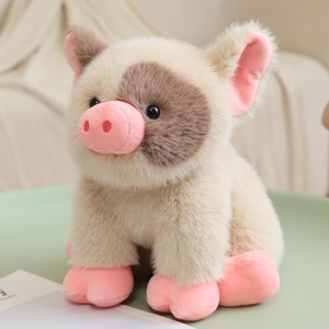 Juguetes de peluche al por mayor para recién nacidos, cerdito de peluche clásico, cerdito suave para niños - Product Image 4