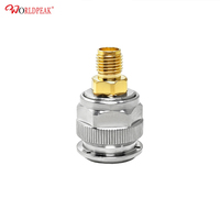 Adaptateur TNC Mâle vers SMA Femelle 7/16-28UNEF 1/4-36UNS, corps moleté à broches dorées, 14,7g, pour test RF, usage véhicule et industriel