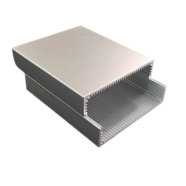 ZhengSheng ZS-8236 Stylish Silver Black 104*47*120 Audio Amplifier Chassis Aluminum Alloy Case DAC Outlet Box Enclosure
