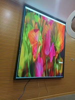 Écran LED d'intérieur IP65 grand format avec fonctionnalité vidéo et texte, application SDK pour affichage sur grille et film