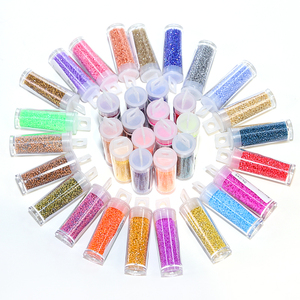 Haute qualité 11/0 perles de rocaille en verre Rocaile rondes pour la fabrication de bijoux collier de perles bricolage artisanat - Product Image 1