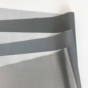 Grey Color EN20471 Reflective fabric Tape Polyester Reflect Fabric For Activewear