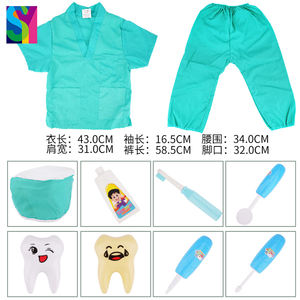 SY Brinquedo Infantil niños <span class=keywords><strong>Halloween</strong></span> tela juego de rol Doctor disfraz vestir juego de imaginación Cosplay niño disfraz - Product Image 5