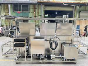 Nettoyeur à ultrasons électrique industriel multi-bacs semi-automatique, état neuf - Product Image 5